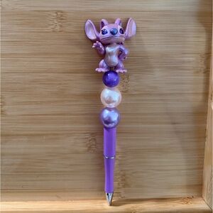 Angel beaded pen